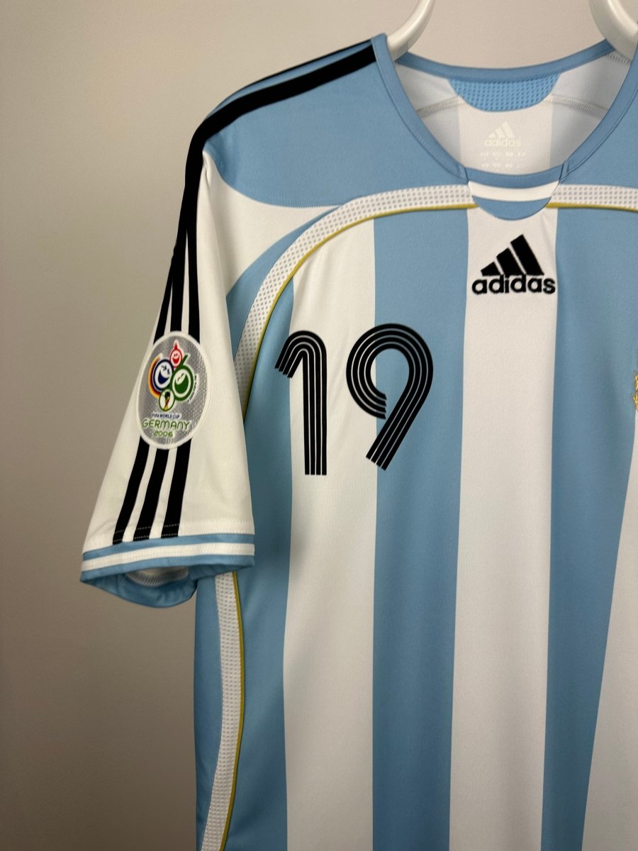 Lionel Messi - Argentina 2006 hjemmebane trøje M 🇦🇷 Fodboldshoppen_dk 3