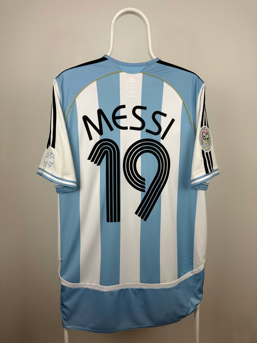 Lionel Messi - Argentina 2006 hjemmebane trøje M 🇦🇷 Fodboldshoppen_dk 1