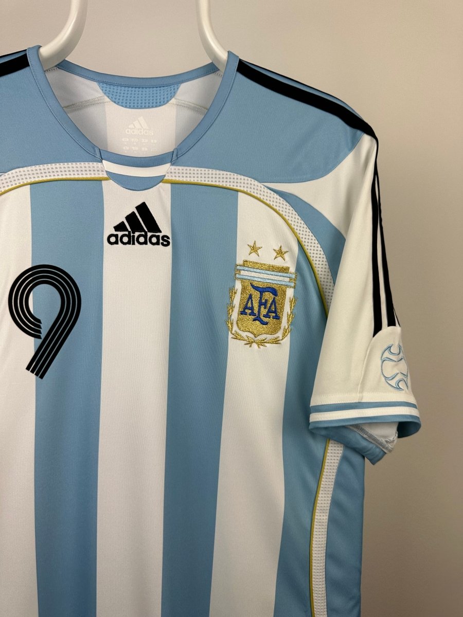 Lionel Messi - Argentina 2006 hjemmebane trøje M 🇦🇷 Fodboldshoppen_dk 4