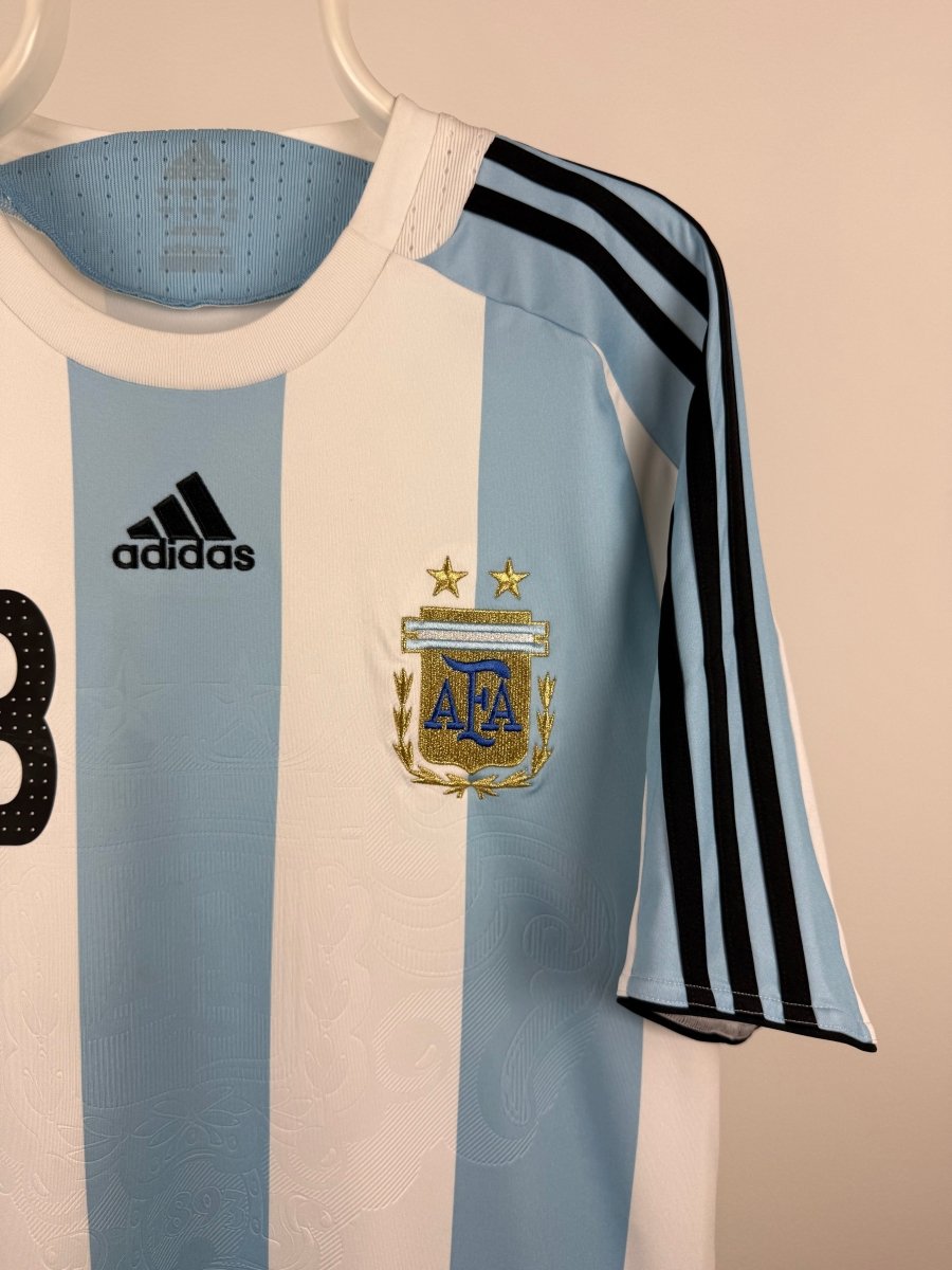 Lionel Messi - Argentina 2008 hjemmebane trøje M 🇦🇷 Fodboldshoppen_dk 4