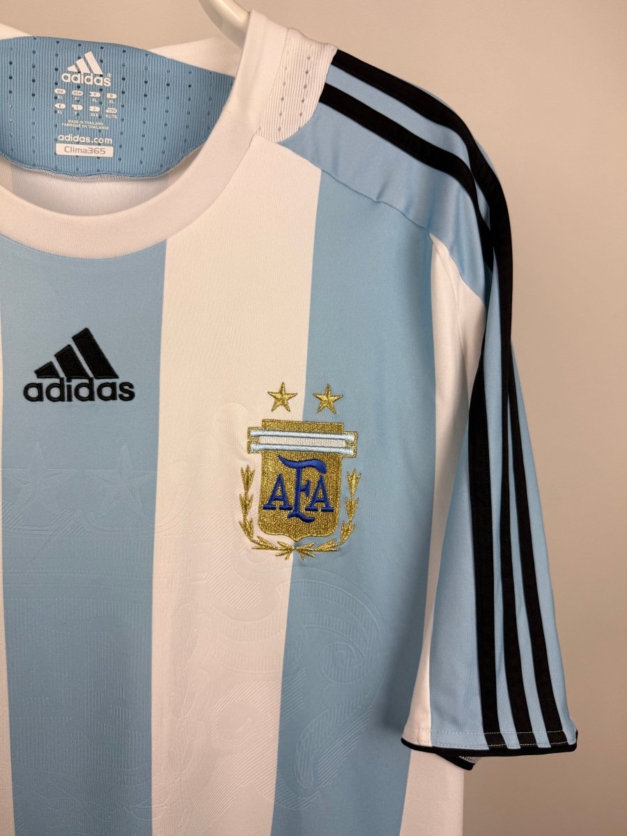 Lionel Messi - Argentina 2008 hjemmebane trøje XL 🇦🇷 Fodboldshoppen_dk 4