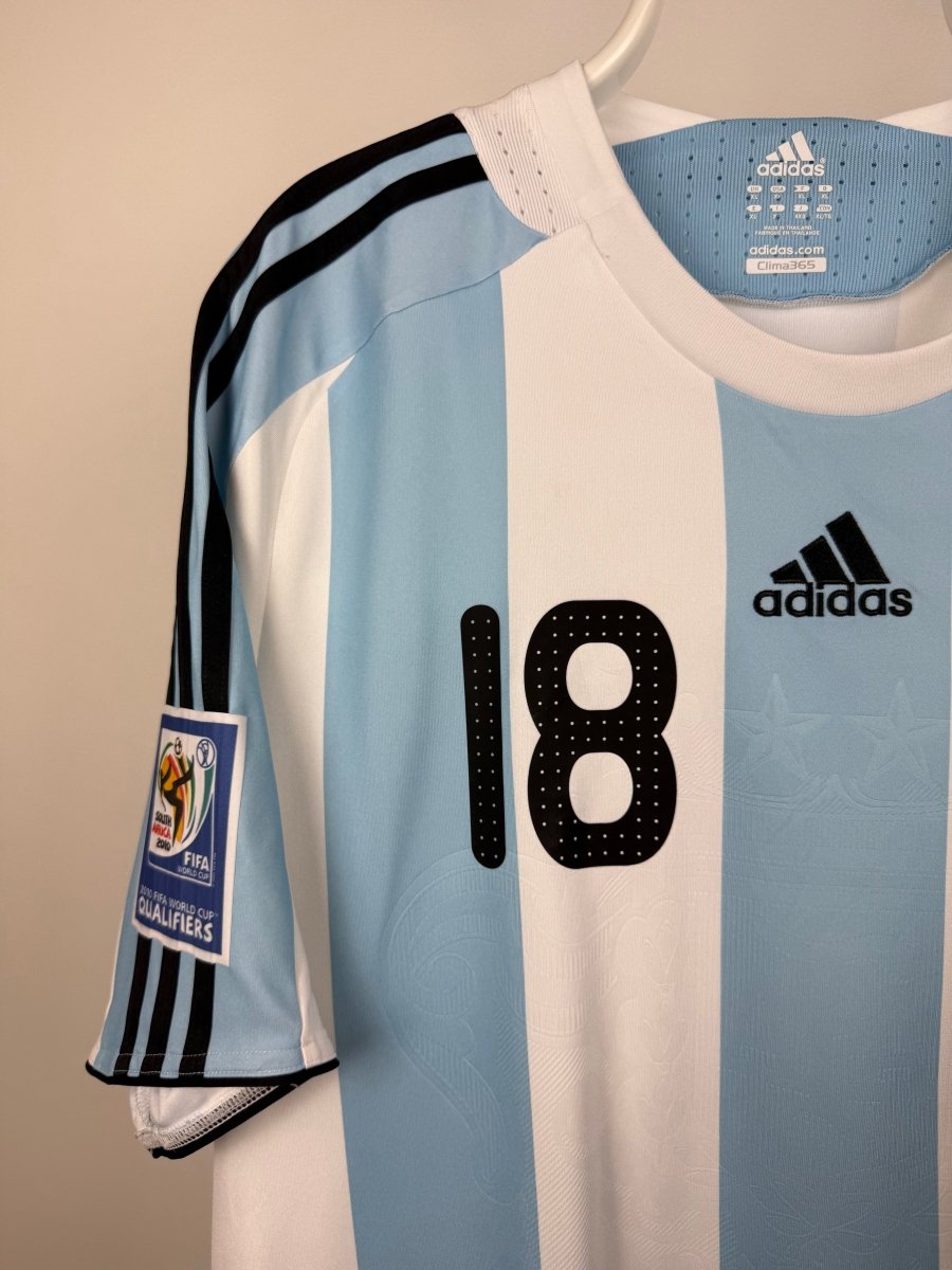 Lionel Messi - Argentina 2008 hjemmebane trøje XL 🇦🇷 Fodboldshoppen_dk 3