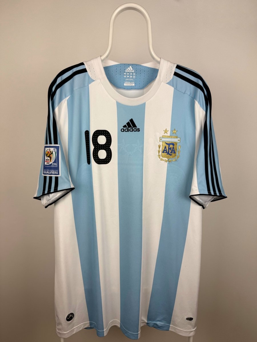 Lionel Messi - Argentina 2008 hjemmebane trøje XL 🇦🇷 Fodboldshoppen_dk 2