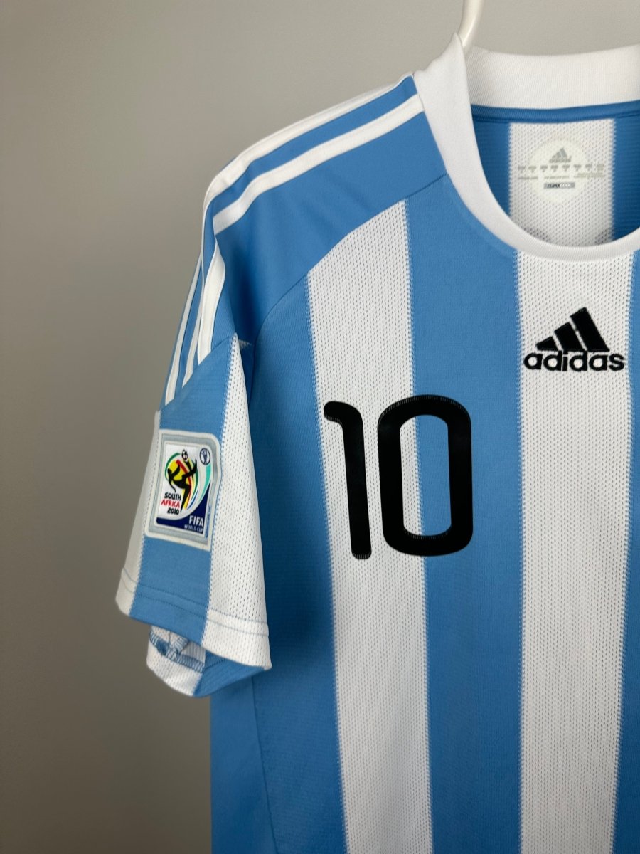 Lionel Messi - Argentina 2010 hjemmebane trøje M 🇦🇷 Fodboldshoppen_dk 3