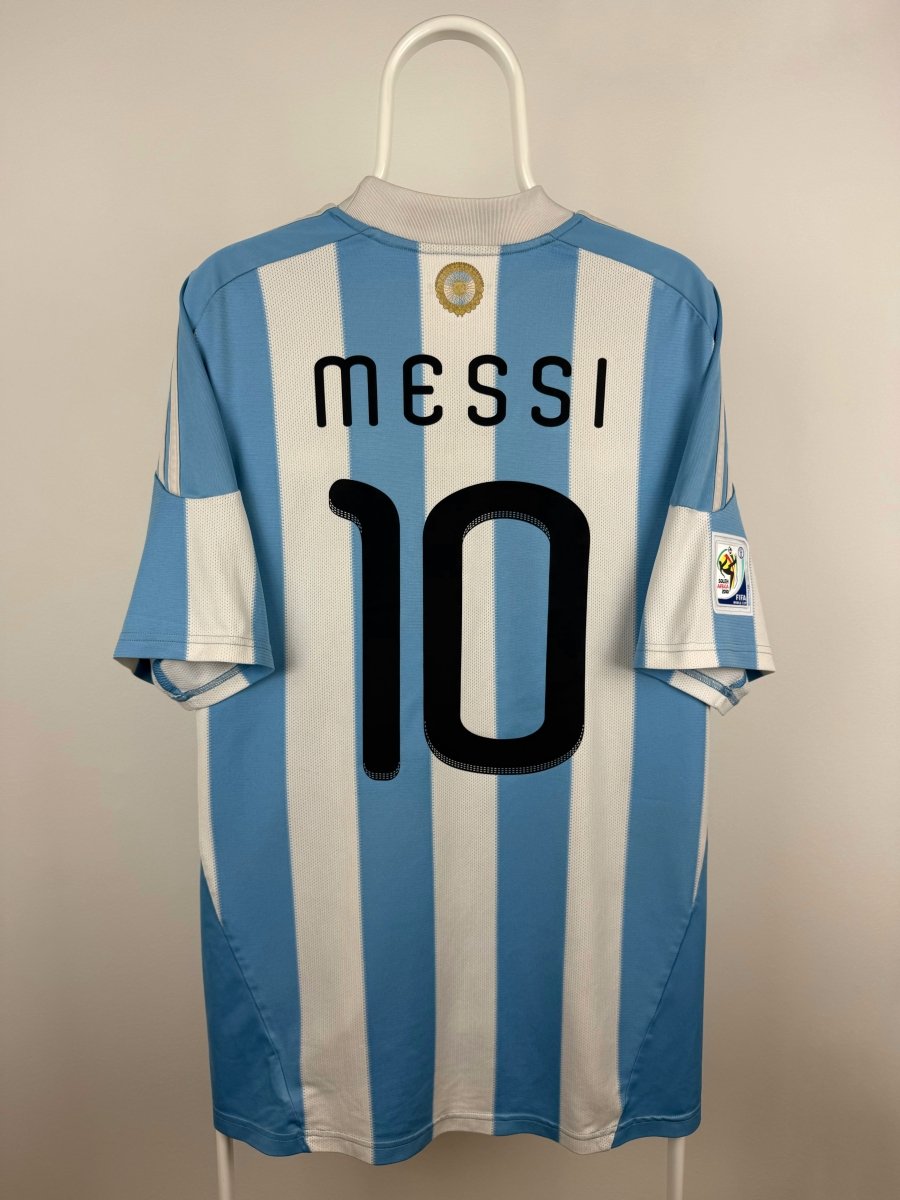Lionel Messi - Argentina 2010 hjemmebane trøje XL 🇦🇷 Fodboldshoppen_dk 1