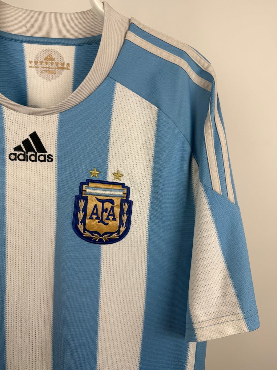 Lionel Messi - Argentina 2010 hjemmebane trøje XL 🇦🇷 Fodboldshoppen_dk 4