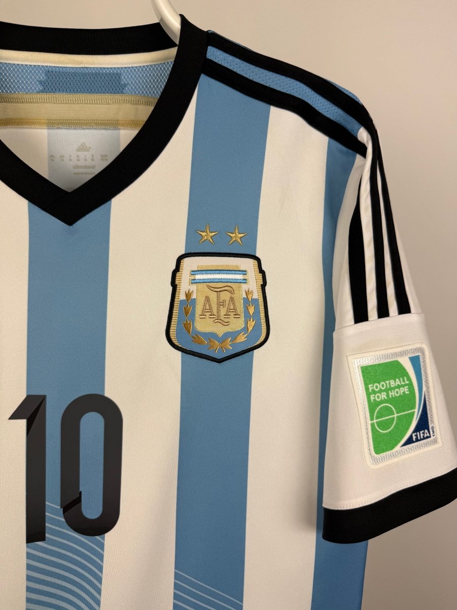 Lionel Messi - Argentina 2014 hjemmebane trøje M 🇦🇷 Fodboldshoppen_dk 4