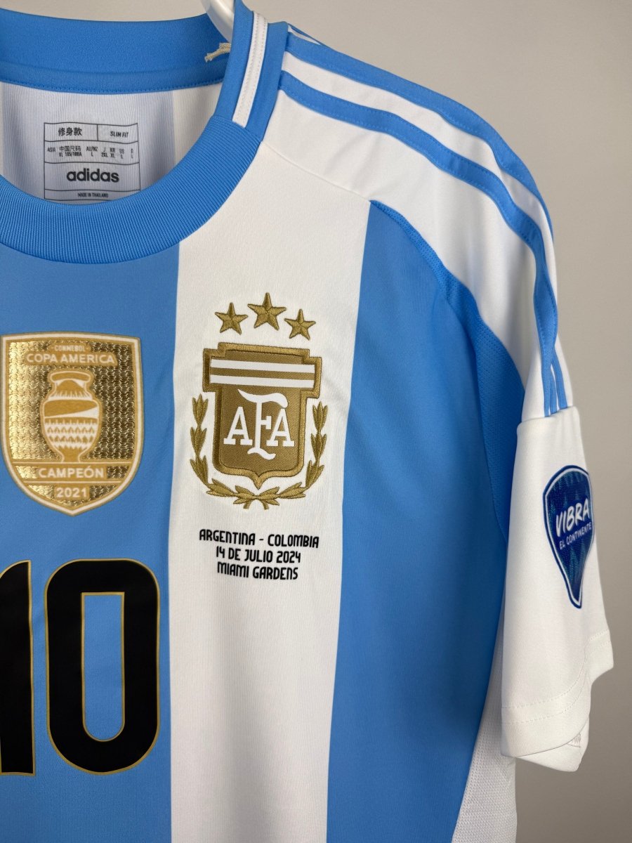 Lionel Messi - Argentina 2024/25 hjemmebane trøje L 🇦🇷 Fodboldshoppen_dk 4