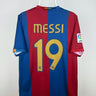 Lionel Messi - FC Barcelona 2006/07 hjemmebane trøje M 🇦🇷 Fodboldshoppen_dk 1