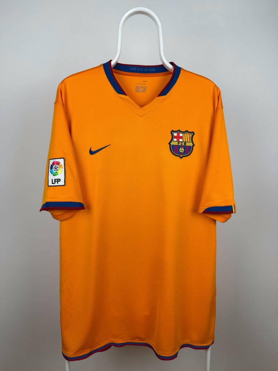 Lionel Messi - FC Barcelona 2006/07 udebane trøje XL 🇦🇷 Fodboldshoppen_dk 2