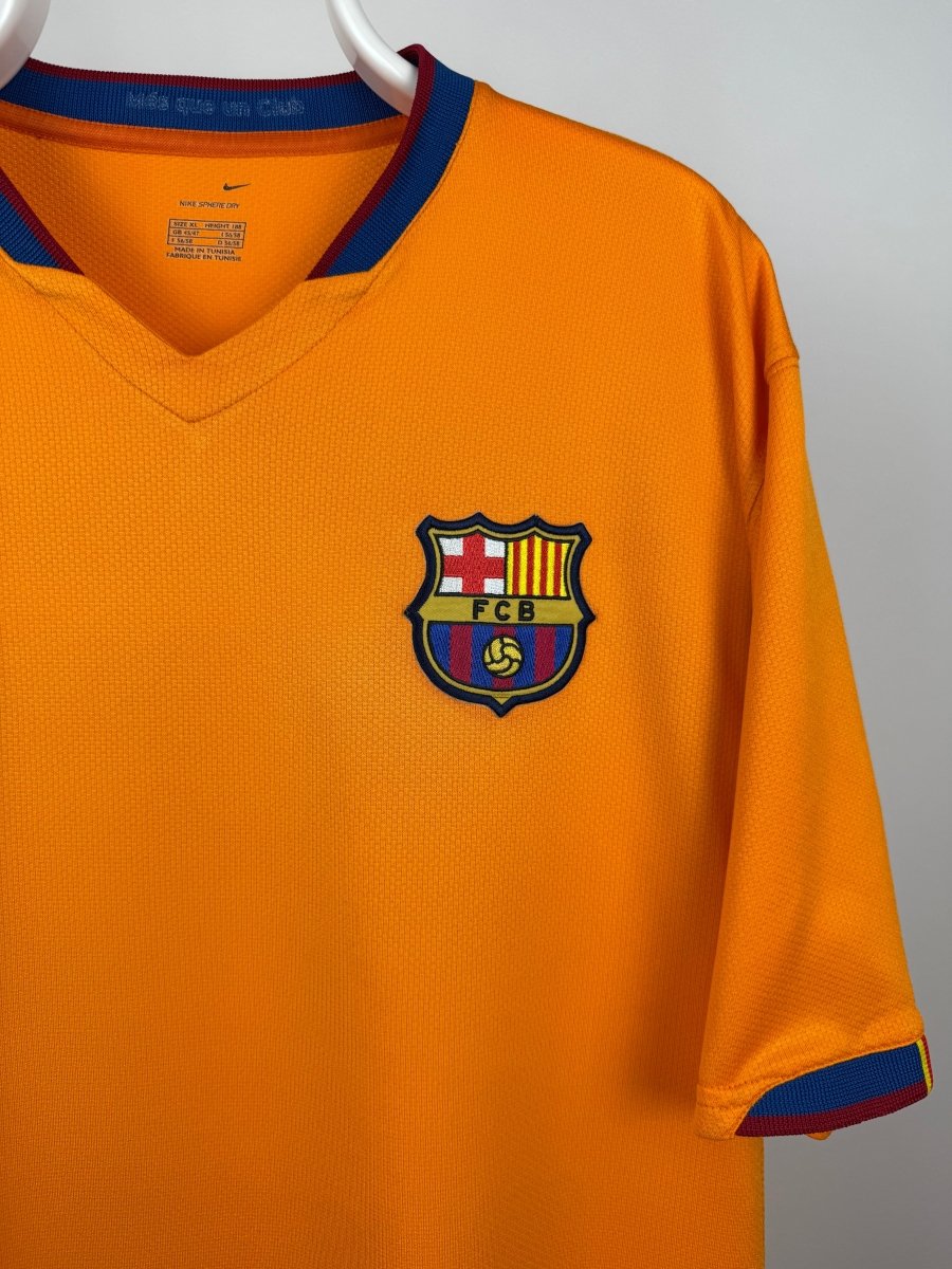 Lionel Messi - FC Barcelona 2006/07 udebane trøje XL 🇦🇷 Fodboldshoppen_dk 4