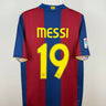 Lionel Messi - FC Barcelona 2007/08 hjemmebane trøje L 🇦🇷 Fodboldshoppen_dk 1