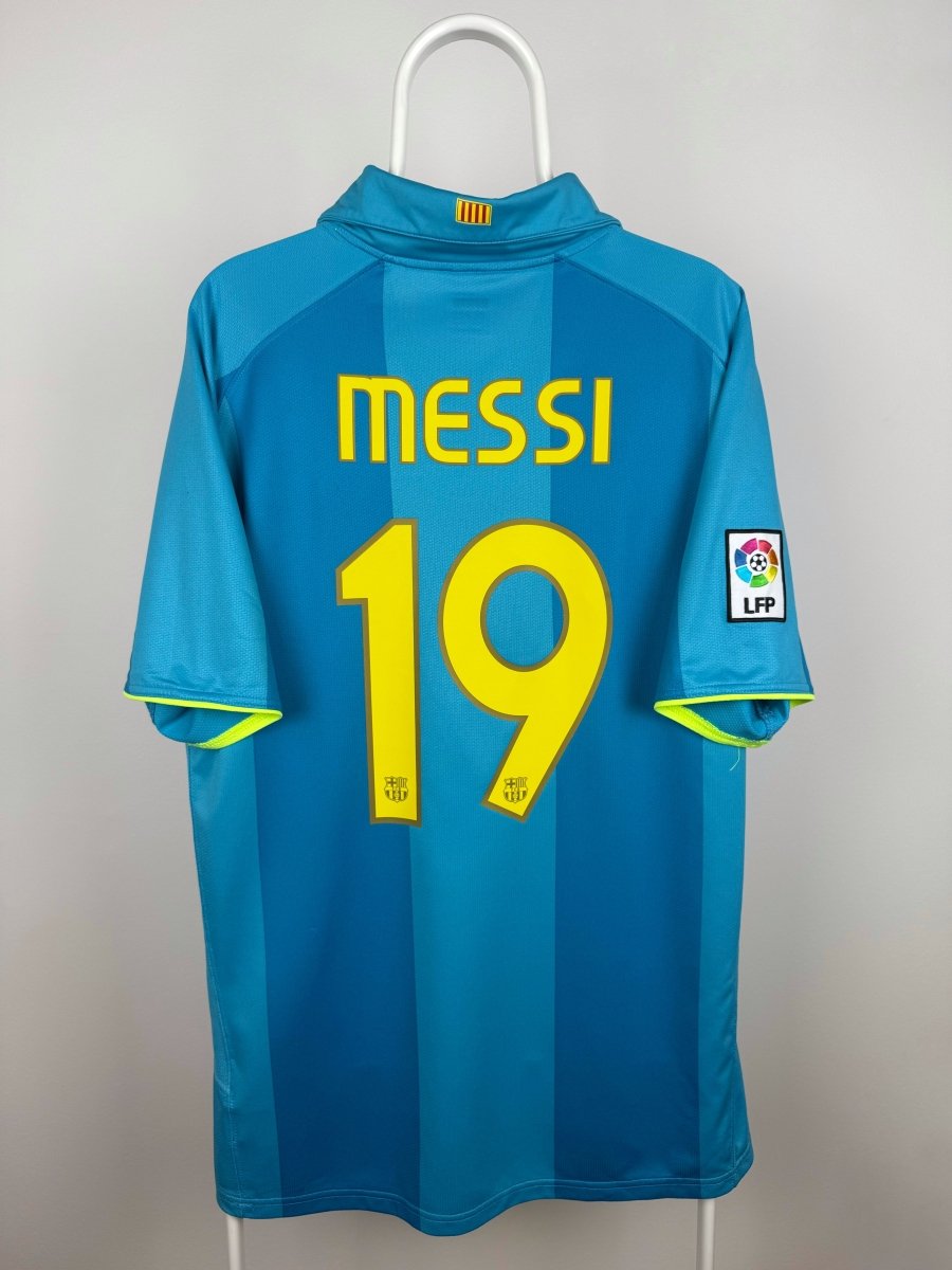 Lionel Messi - FC Barcelona 2007/08 udebane trøje XL 🇦🇷 Fodboldshoppen_dk 1