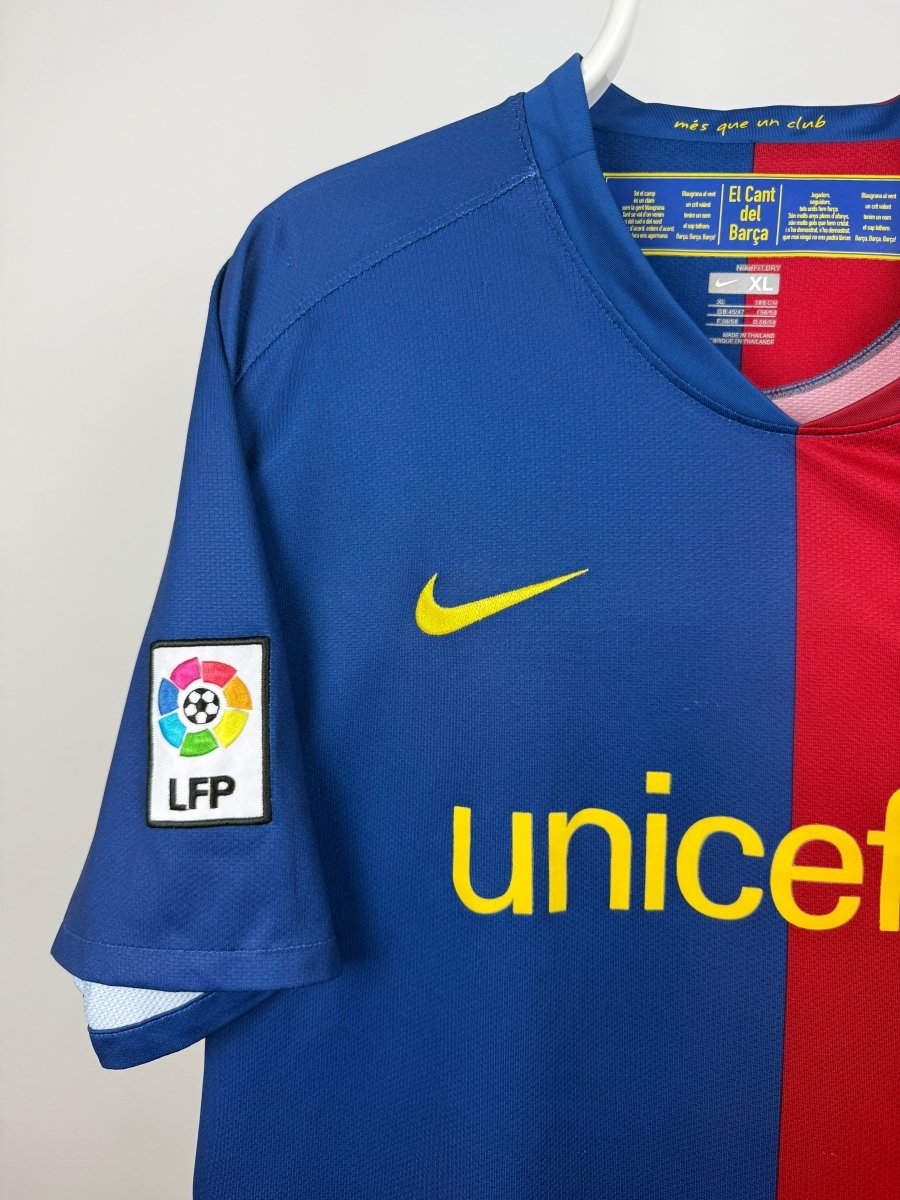 Lionel Messi - FC Barcelona 2008/09 hjemmebane trøje XL 🇦🇷 Fodboldshoppen_dk 3