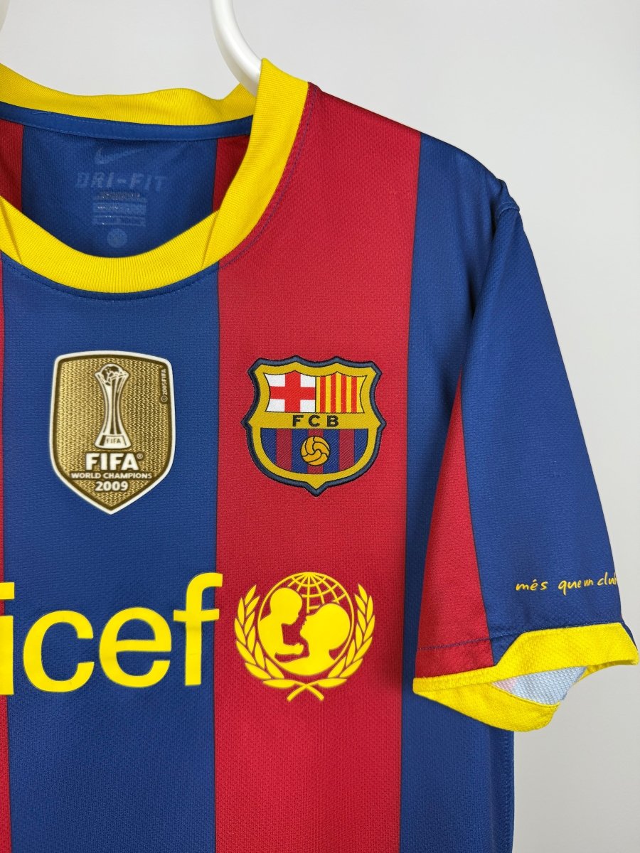 Lionel Messi - FC Barcelona 2010/11 hjemmebane trøje M 🇦🇷 Fodboldshoppen_dk 4