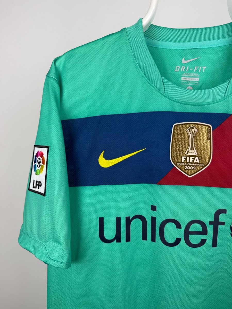 Lionel Messi - FC Barcelona 2010/11 udebane trøje L 🇦🇷 Fodboldshoppen_dk 3