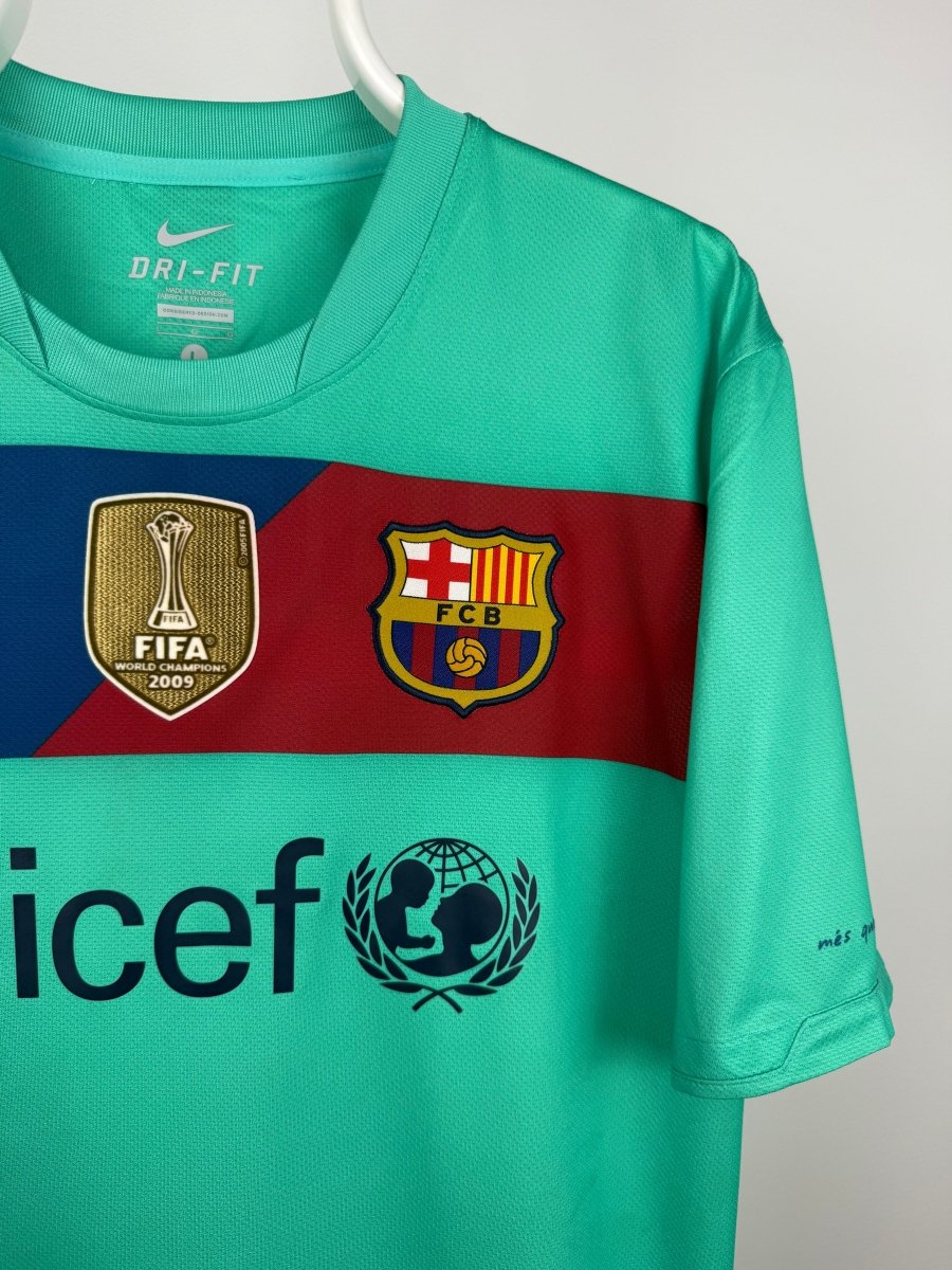 Lionel Messi - FC Barcelona 2010/11 udebane trøje L 🇦🇷 Fodboldshoppen_dk 4