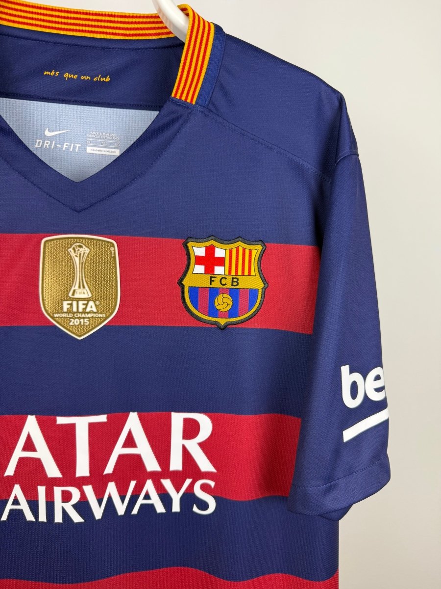 Lionel Messi - FC Barcelona 2015/16 hjemmebane trøje XL 🇦🇷 Fodboldshoppen_dk 4