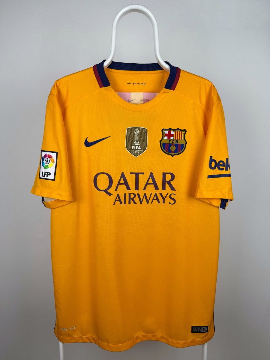 Lionel Messi - FC Barcelona 2015/16 udebane trøje L 🇦🇷 Fodboldshoppen_dk 2
