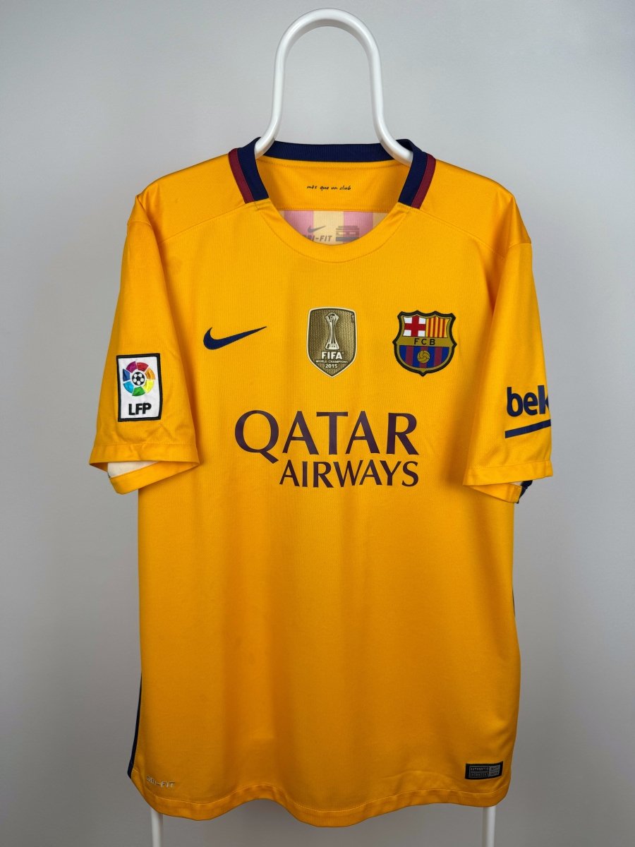 Lionel Messi - FC Barcelona 2015/16 udebane trøje XL 🇦🇷 Fodboldshoppen_dk 2