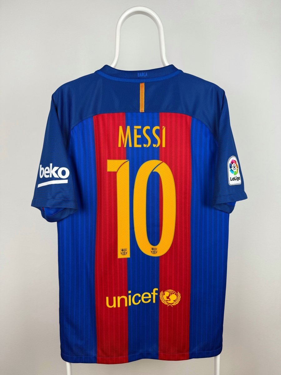 Lionel Messi - FC Barcelona 2016/17 hjemmebane trøje L 🇦🇷 Fodboldshoppen_dk 1