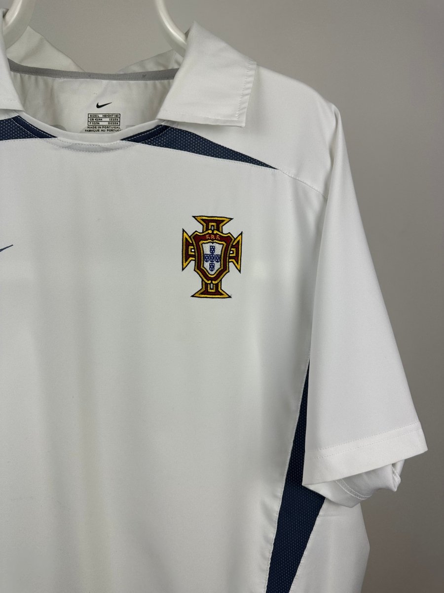 Luis Figo - Portugal 2002 udebane trøje L 🇵🇹 Fodboldshoppen_dk 4