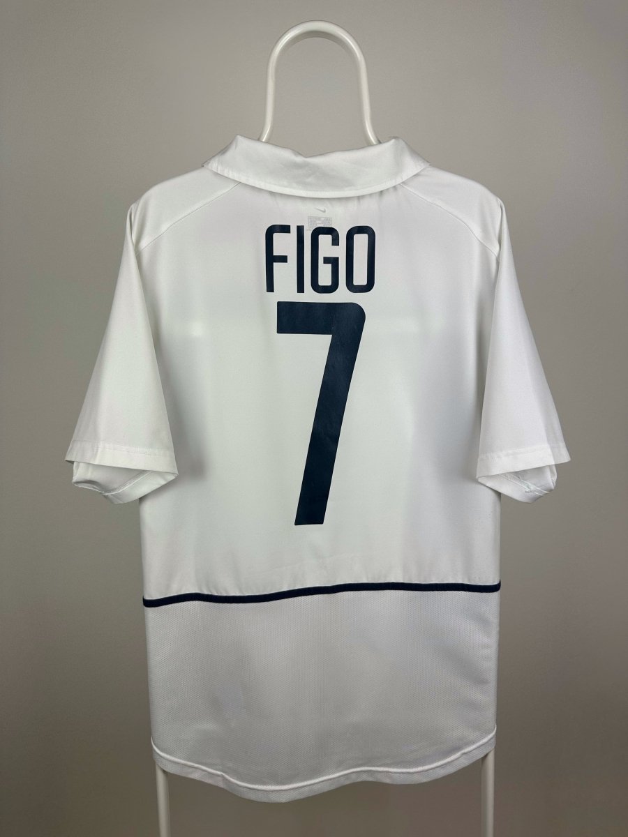 Luis Figo - Portugal 2002 udebane trøje L 🇵🇹 Fodboldshoppen_dk 1