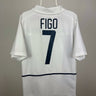 Luis Figo - Portugal 2002 udebane trøje L 🇵🇹 Fodboldshoppen_dk 1