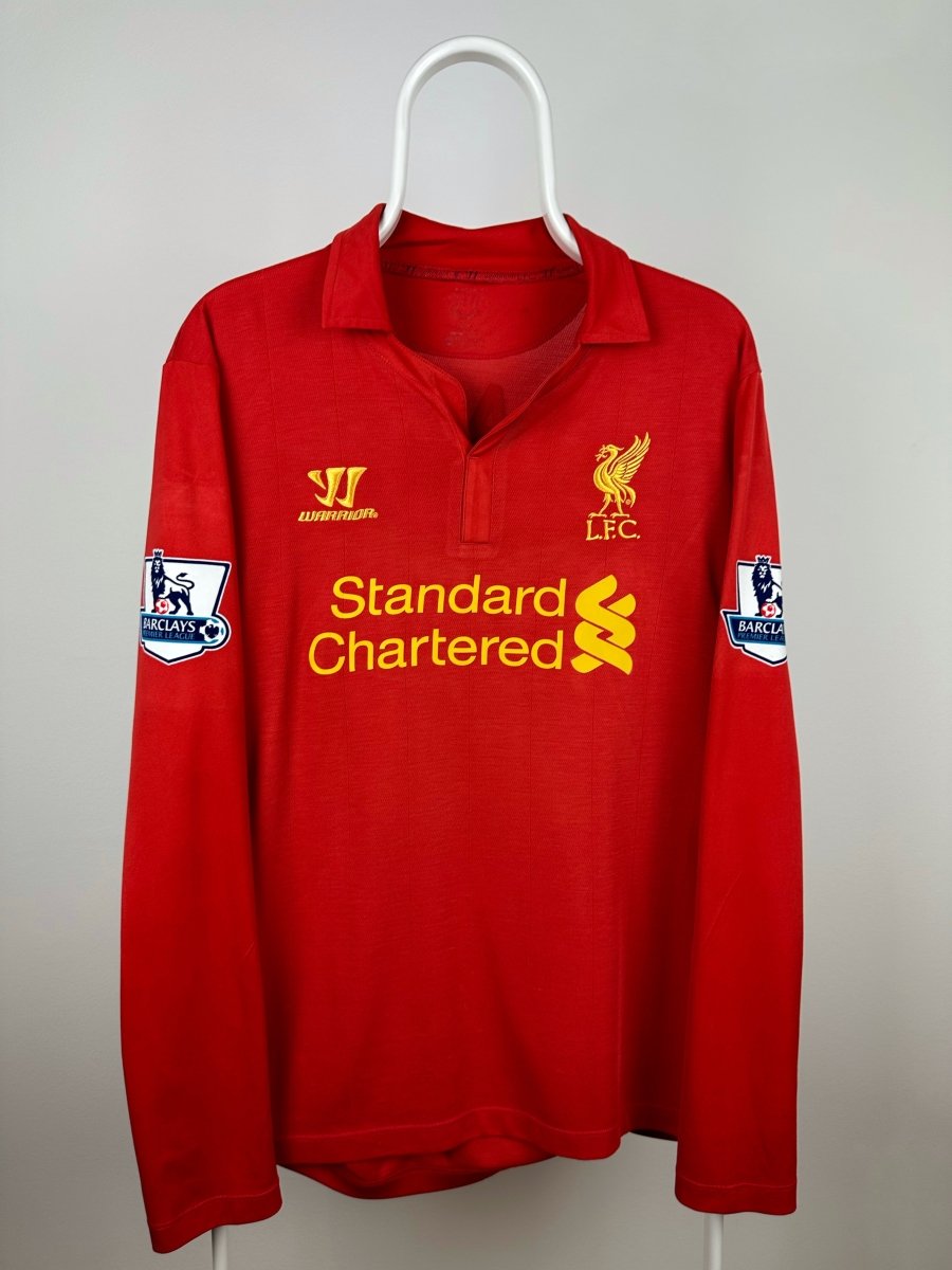 Luis Suarez - Liverpool 2012/13 hjemmebane trøje L 🇺🇾 Fodboldshoppen_dk 2