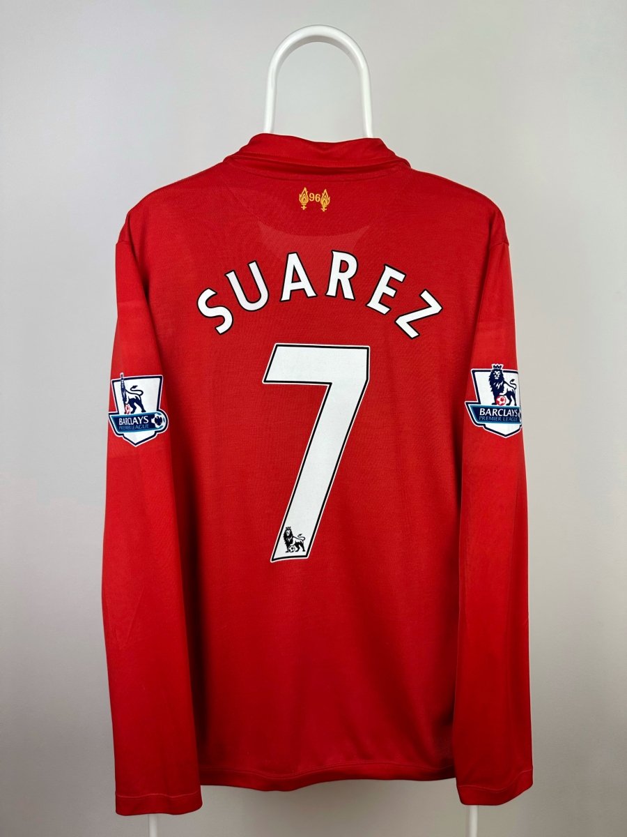 Luis Suarez - Liverpool 2012/13 hjemmebane trøje L 🇺🇾 Fodboldshoppen_dk 1