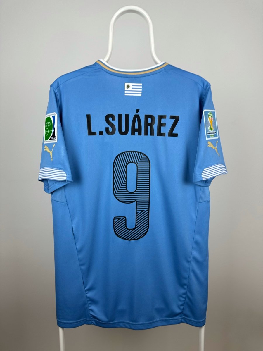 Luis Suarez - Uruguay 2014 hjemmebane trΓΈje M πΊπΎ Fodboldshoppen_dk 1