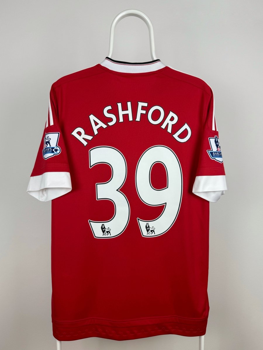 Marcus Rashford - Manchester United 2015/16 hjemmebane trøje L 🏴 Fodboldshoppen_dk 1