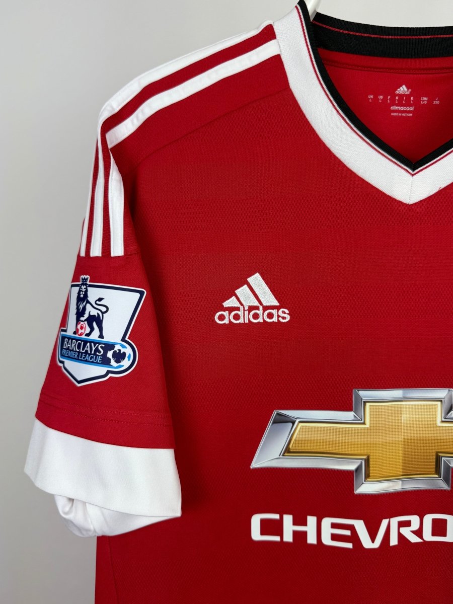 Marcus Rashford - Manchester United 2015/16 hjemmebane trøje L 🏴 Fodboldshoppen_dk 3