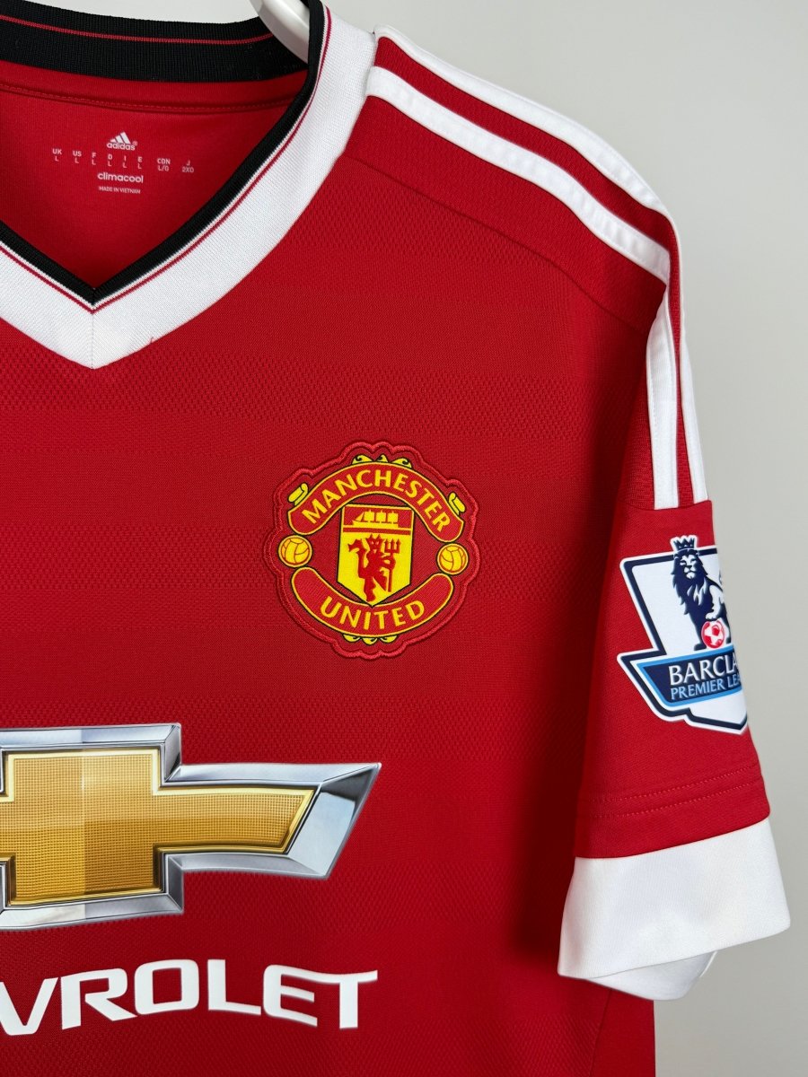 Marcus Rashford - Manchester United 2015/16 hjemmebane trøje L 🏴 Fodboldshoppen_dk 4