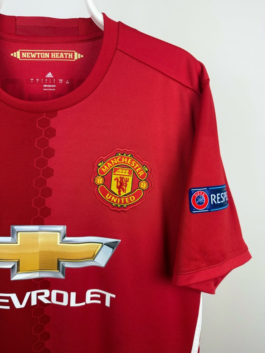 Marcus Rashford - Manchester United 2016/17 hjemmebane trøje L 🏴 Fodboldshoppen_dk 4