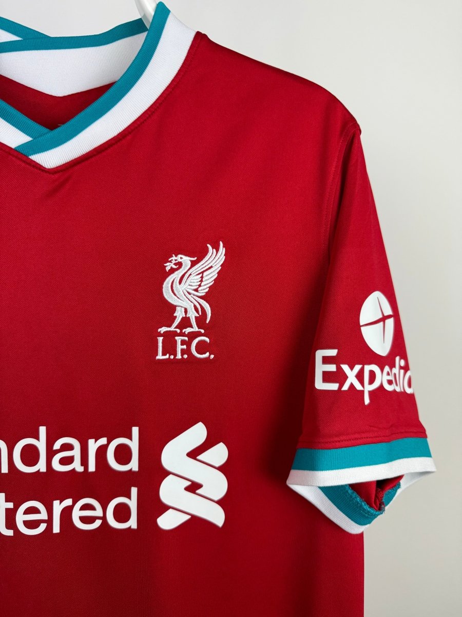 Mohammed Salah - Liverpool 2020/21 hjemmebane trøje L 🇪🇬 Fodboldshoppen_dk 4