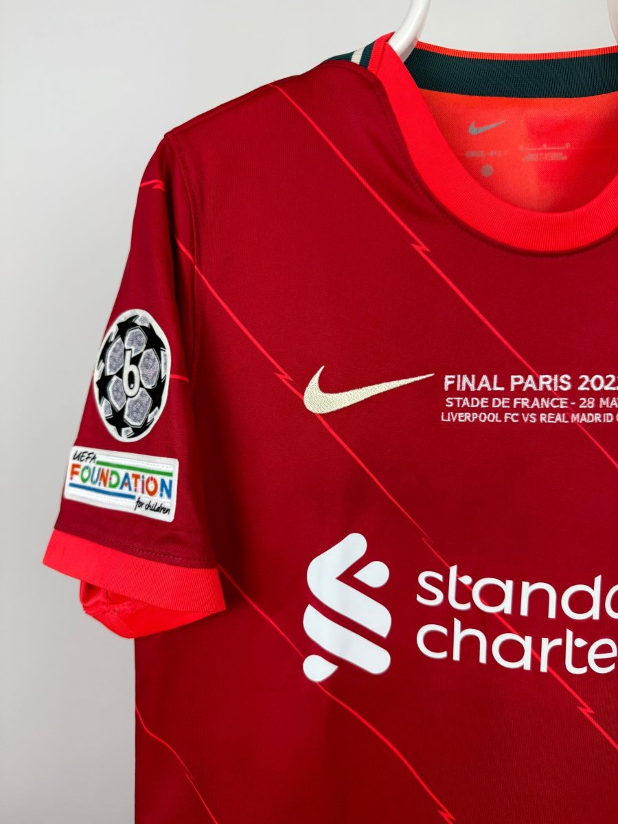 Mohammed Salah - Liverpool 2021/22 hjemmebane trøje M 🇪🇬 Fodboldshoppen_dk 3