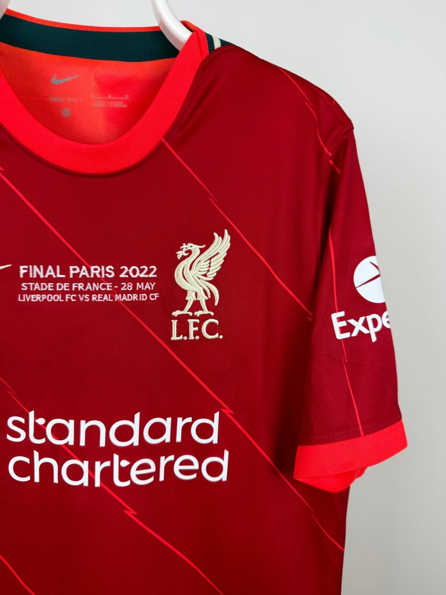 Mohammed Salah - Liverpool 2021/22 hjemmebane trøje M 🇪🇬 Fodboldshoppen_dk 4