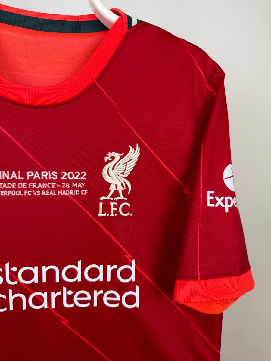 Mohammed Salah - Liverpool 2021/22 hjemmebane trøje M 🇪🇬 Fodboldshoppen_dk 4