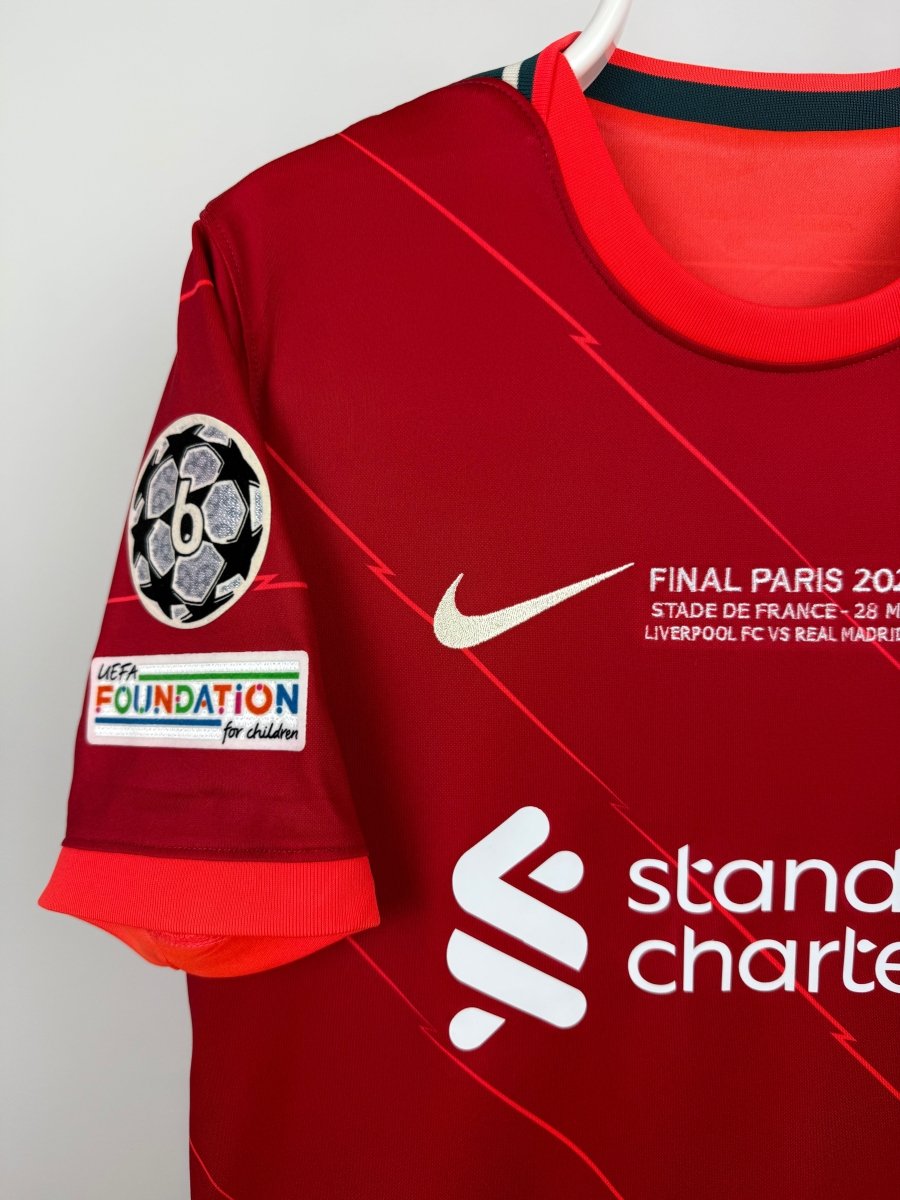 Mohammed Salah - Liverpool 2021/22 hjemmebane trøje M 🇪🇬 Fodboldshoppen_dk 3
