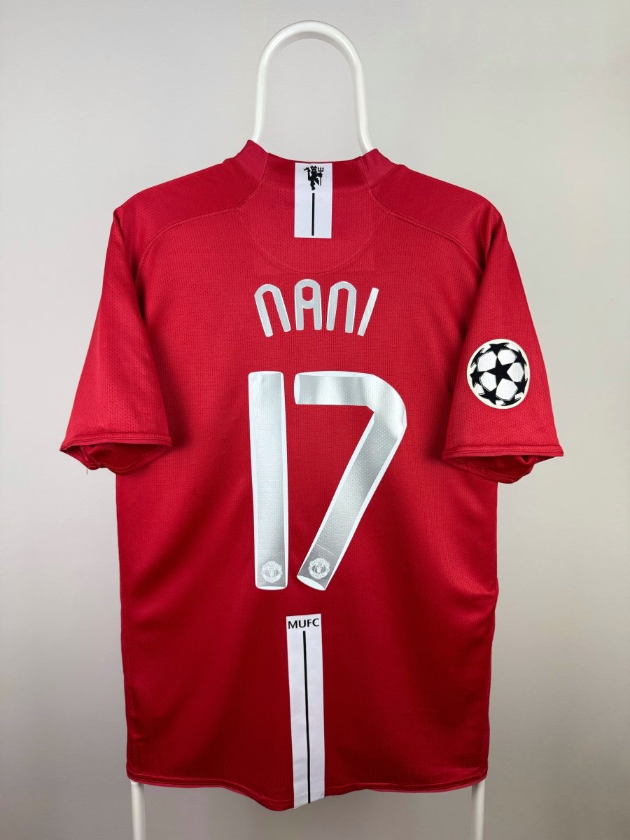 Nani - Manchester United 2007/08 hjemmebane trøje M 🇵🇹 Fodboldshoppen_dk 1