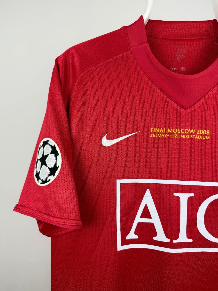 Nani - Manchester United 2007/08 hjemmebane trøje M 🇵🇹 Fodboldshoppen_dk 3