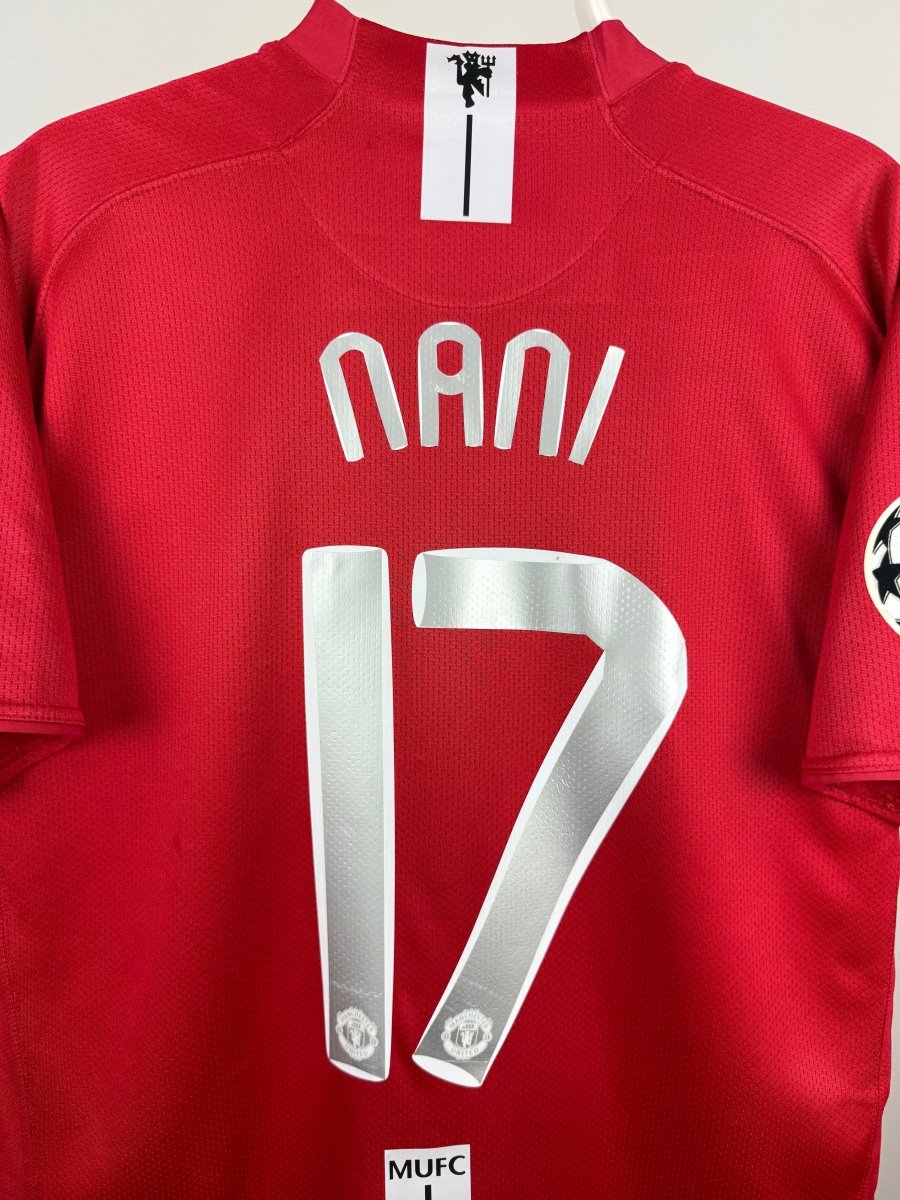 Nani - Manchester United 2007/08 hjemmebane trøje M 🇵🇹 Fodboldshoppen_dk 5