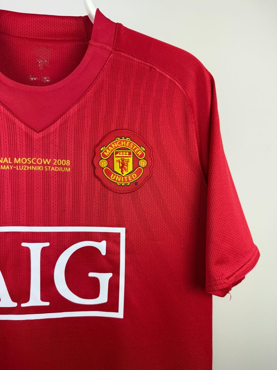 Nani - Manchester United 2007/08 hjemmebane trøje M 🇵🇹 Fodboldshoppen_dk 4