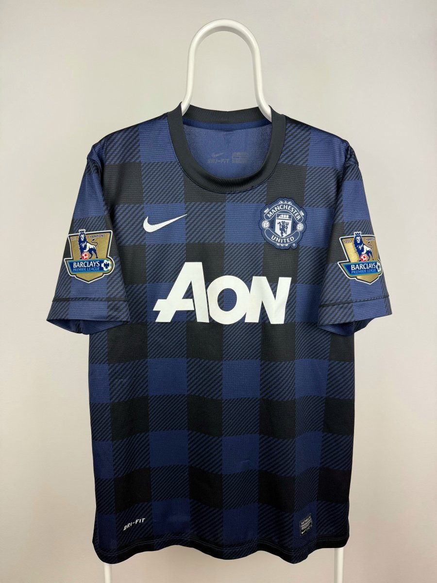 Nemanja Vidic - Manchester United 2013/14 udebane trøje L 🇷🇸 Fodboldshoppen_dk 2