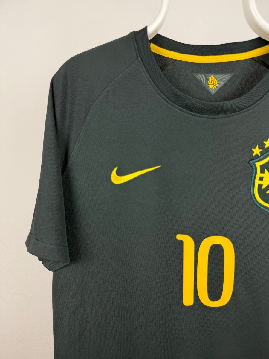 Neymar Jr. - Brasilien 2014 udebane trøje M 🇧🇷 Fodboldshoppen_dk 3