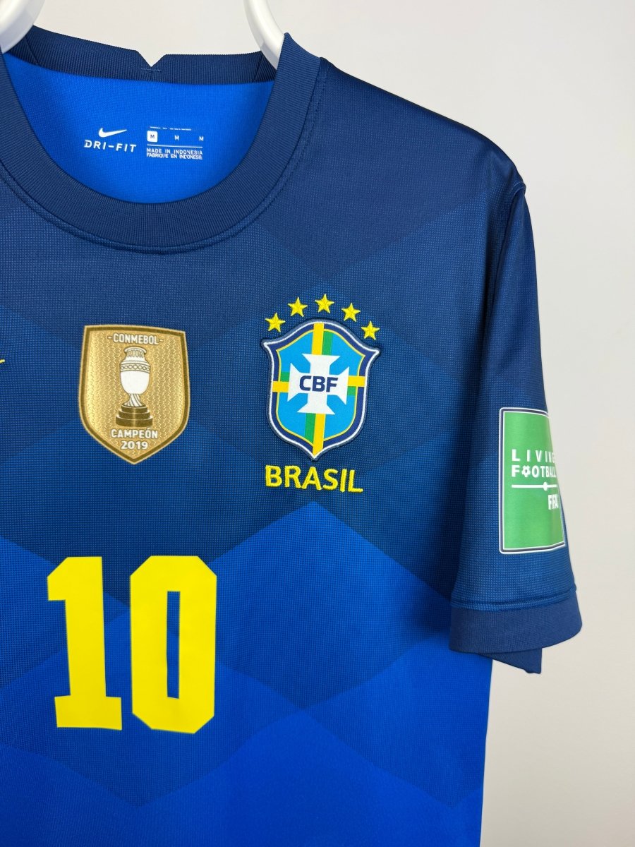 Neymar Jr. - Brasilien 2021 udebane trøje M 🇧🇷 Fodboldshoppen_dk 4