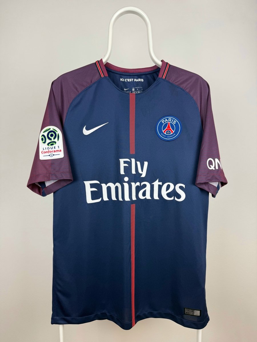 Neymar Jr. - Paris Saint Germain 2017/18 hjemmebane trøje L 🇧🇷 Fodboldshoppen_dk 2