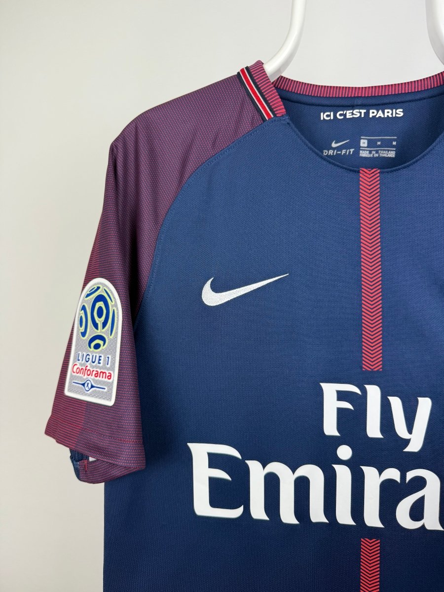 Neymar Jr. - Paris Saint Germain 2017/18 hjemmebane trøje M 🇧🇷 Fodboldshoppen_dk 3
