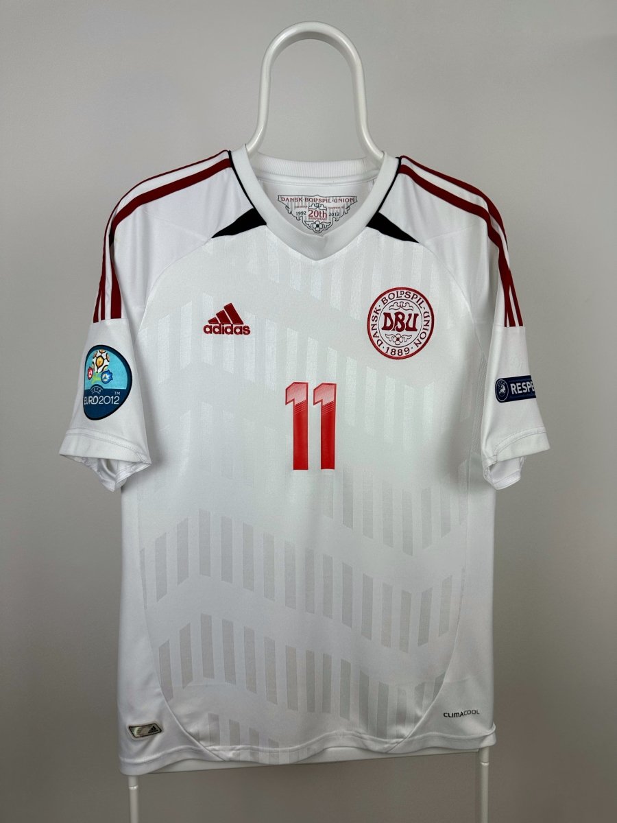 Nicklas Bendtner - Danmark 2012 udebane trøje S 🇩🇰 Fodboldshoppen_dk 2